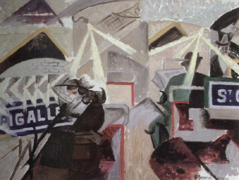 gino severini le nord sub oil painting image